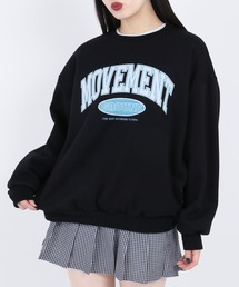 WC（ダブル シー）の「MOVEMENTロゴビッグスウェット（スウェット）」