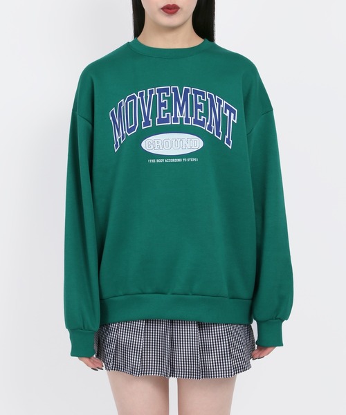 WC（ダブル シー）の「MOVEMENTロゴビッグスウェット（スウェット・レディース・ブラック/グレー/ピンク/グリーン・FREE）」の11枚目の写真