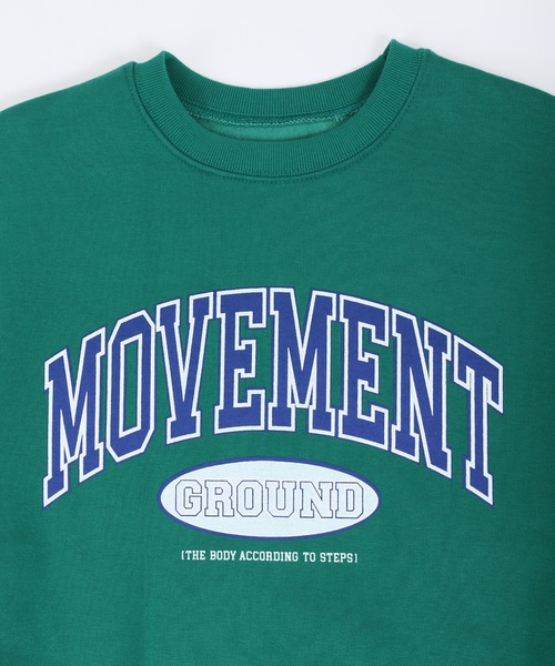 WC（ダブル シー）の「MOVEMENTロゴビッグスウェット（スウェット・レディース・ブラック/グレー/ピンク/グリーン・FREE）」の9枚目の写真