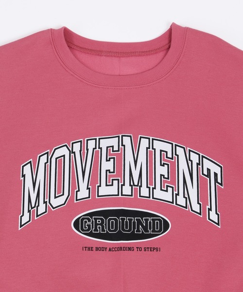 WC（ダブル シー）の「MOVEMENTロゴビッグスウェット（スウェット・レディース・ブラック/グレー/ピンク/グリーン・FREE）」の8枚目の写真