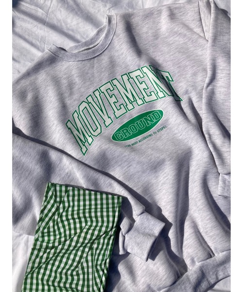 WC（ダブル シー）の「MOVEMENTロゴビッグスウェット（スウェット・レディース・ブラック/グレー/ピンク/グリーン・FREE）」の17枚目の写真
