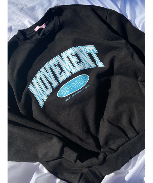 WC（ダブル シー）の「MOVEMENTロゴビッグスウェット（スウェット・レディース・ブラック/グレー/ピンク/グリーン・FREE）」の16枚目の写真