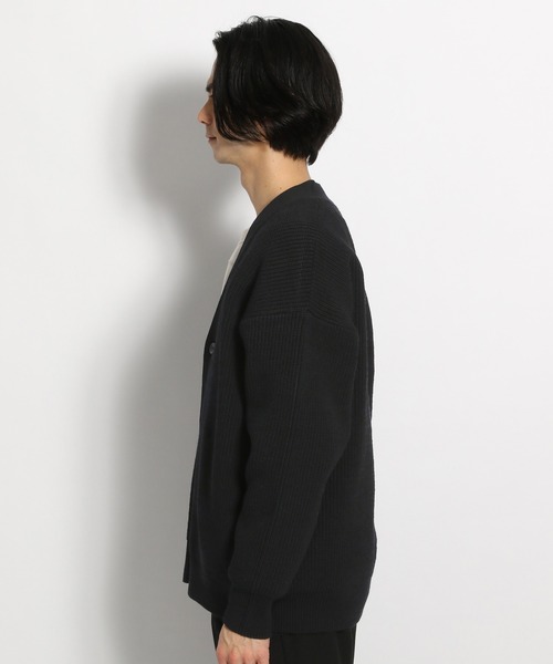 niko and...(ニコアンド)の「三杢BIGVネックニットカーディガン(カーディガン/ボレロ・メンズ・ブラック/アイボリー/キャメル・LARGE/MEDIUM)」の18枚目の写真