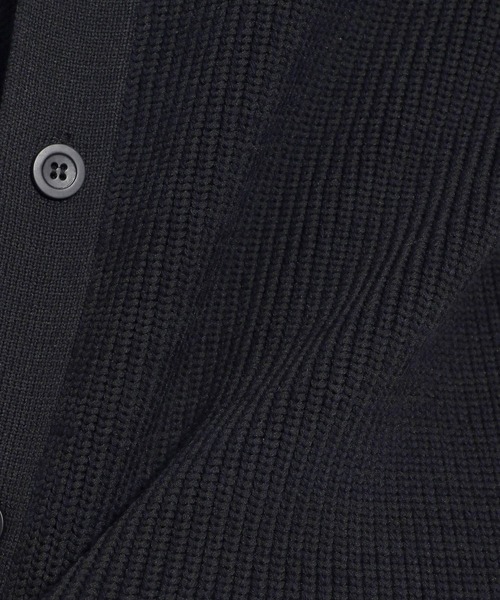 niko and...(ニコアンド)の「三杢BIGVネックニットカーディガン(カーディガン/ボレロ・メンズ・ブラック/アイボリー/キャメル・LARGE/MEDIUM)」の10枚目の写真