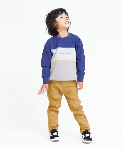 DILASH（ディラッシュ）の「ソフトタッチスーパーストレッチテーパードパンツ（その他パンツ・キッズ・グレー/ベージュ/レッド/ブルー・140/110/150/100/80/120/130/90）」の5枚目の写真