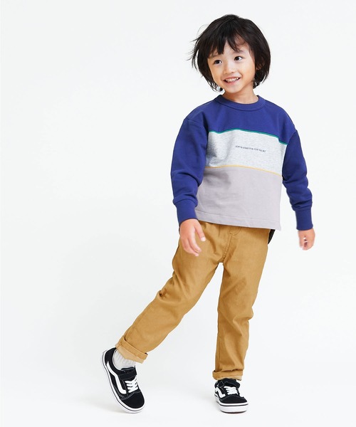 DILASH（ディラッシュ）の「ソフトタッチスーパーストレッチテーパードパンツ（その他パンツ・キッズ・グレー/ベージュ/レッド/ブルー・140/110/150/100/80/120/130/90）」の6枚目の写真