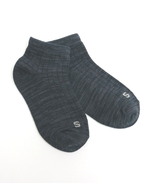 stample（スタンプル）の「スタンダードアンクルソックス1P（ソックス/靴下・キッズ・グレー/ワインレッド/オリーブ/アイボリー/マスタード/ネイビー/ブルー/チャコール/レッド・L/LL/S/M）」の12枚目の写真