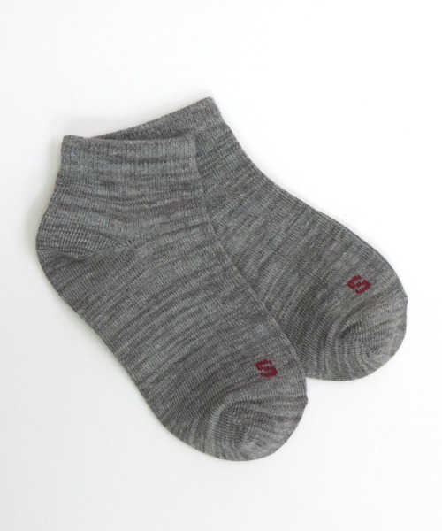 stample（スタンプル）の「スタンダードアンクルソックス1P（ソックス/靴下・キッズ・グレー/ワインレッド/オリーブ/アイボリー/マスタード/ネイビー/ブルー/チャコール/レッド・L/LL/S/M）」の14枚目の写真