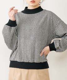 OLIVE des OLIVE | リブ付ツイードトップス(Tシャツ/カットソー)