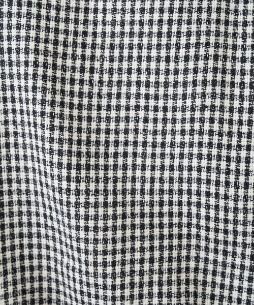 OLIVE des OLIVE（オリーブデオリーブ）の「リブ付ツイードトップス（Tシャツ/カットソー・レディース・ブラック/ブラウン/オフホワイト・FREE）」の11枚目の写真