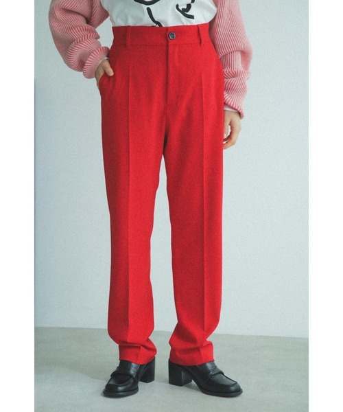CREOLME（クレオルム）の「(CREOLME)スラックスパンツ（スラックス・レディース・レッド/グレー・SMALL/MEDIUM）」の9枚目の写真