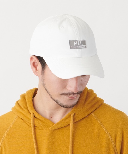 MEI(メイ)の「MEI LOW CAP WEATHER(キャップ・メンズ・ホワイト/ブラック/ダークグリーン/ベージュ/ネイビー/イエロー/オレンジ/ブルー/ライトグリーン・57~59cm/53-55cm)」の2枚目の写真