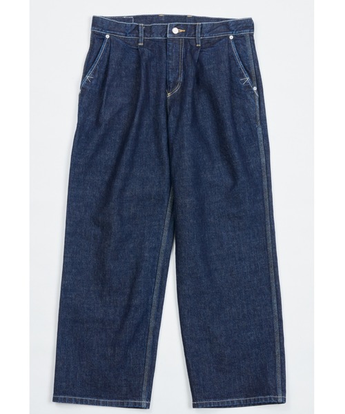 AlexanderLeeChang（アレキサンダーリーチャン）の「AlexanderLeeChang アレキサンダーリーチャン / CARPENTER DNMカーペンターデニム/ AC042202（デニムパンツ・メンズ・インディゴブルー・4/3/2/0/1）」の3枚目の写真