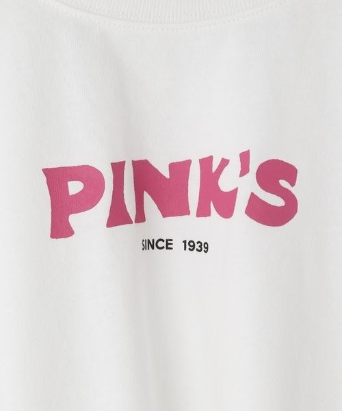 LOWRYS FARM（ローリーズファーム）の「ＰＩＮＫ'ｓロゴＴシャツ　264312（Tシャツ/カットソー・キッズ・レッド/ピンク・110cm/120cm/130cm/140cm/150cm）」の6枚目の写真