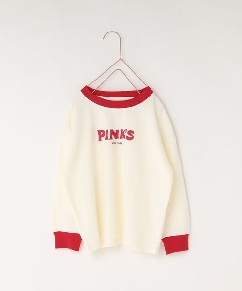 LOWRYS FARM（ローリーズファーム）の「ＰＩＮＫ'ｓロゴＴシャツ　264312（Tシャツ/カットソー・キッズ・レッド/ピンク・110cm/120cm/130cm/140cm/150cm）」の16枚目の写真