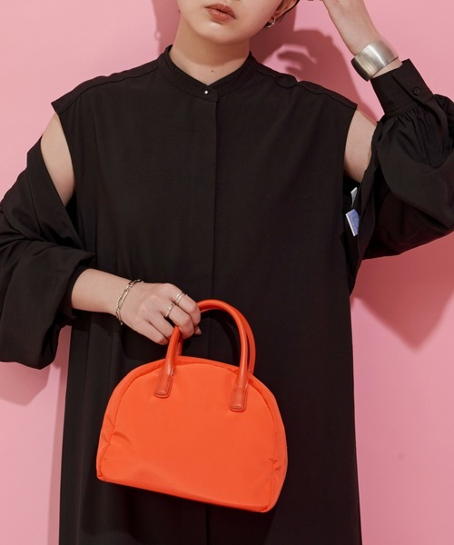 Aunt Marie's（アントマリーズ）の「レイヤードワンピース / バンドカラーシャツワンピース + クロップドシャツSET（ワンピース・レディース・ホワイト/ブラック/ライトパープル・FREE）」の20枚目の写真