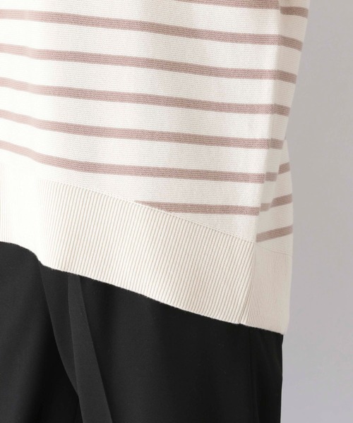 GLOBAL WORK(グローバルワーク)の「トリプルイージーVネックプルオーバー/258880(ニット/セーター・レディース・ライトグレー/ネイビー/ブラウン/オフホワイト/ライトグリーン/キャメル/ブルー系その他6/パープル系その他4・SMALL/MEDIUM/LARGE)」の18枚目の写真