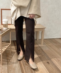 apres jour clair | 【apres jour clair】センタースリットパンツ【ZOZOTOWN限定アイテム】(その他パンツ)