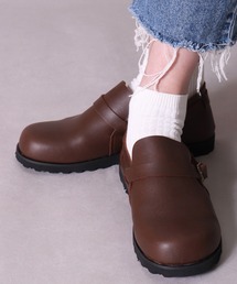 JoyWalkerPlus（ジョイウォーカープラス）の「(ES)【 Joy Walker Plus 】フェイクレザー サボ スリッポン（スリッポン）」