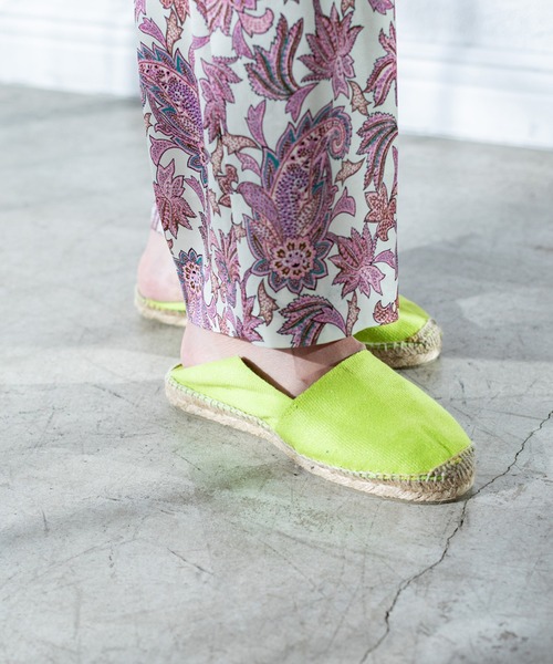 IENA（イエナ）の「【CALZANOR/カルザノール】 エスパドリーユ◆（その他シューズ・レディース・グリーン/グリーン系その他/パープル系その他・35/36/37/38/39）」の2枚目の写真