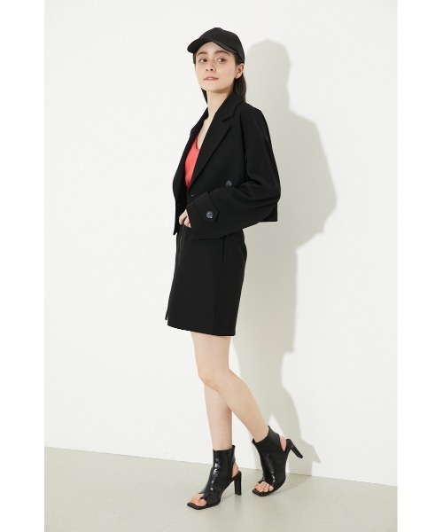 rienda（リエンダ）の「センタージップミニスカート（スカート・レディース・ブラック/パープル/ベージュ/ライトグリーン・MEDIUM/SMALL/X-SMALL）」の15枚目の写真