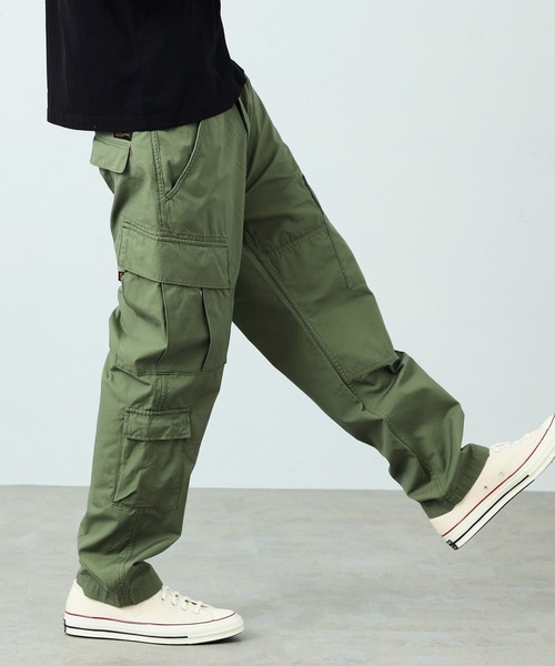Alpha Industries（アルファインダストリーズ）の「コンバット ルーズテーパードカーゴパンツ/COMBAT CARGO PANTS(無地)（カーゴパンツ・メンズ・ダークグレー/ブラック/オリーブ・SMALL/MEDIUM/LARGE/X-LARGE）」の6枚目の写真