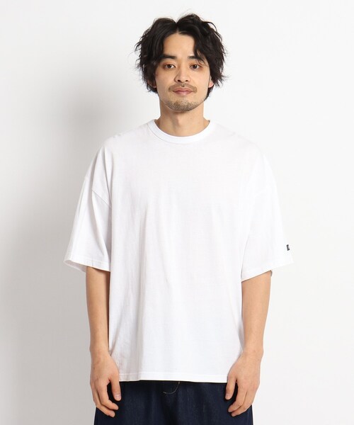 HAV-A-HANK（ハバハンク ）の「◆HAV A HANK ハバハンク バックバンダナ 別注コットン半袖Tシャツ（Tシャツ/カットソー・メンズ・ブラック/ライトグリーン/アイボリー・02/03/04）」の4枚目の写真