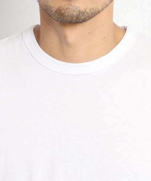 HAV-A-HANK（ハバハンク ）の「◆HAV A HANK ハバハンク バックバンダナ 別注コットン半袖Tシャツ（Tシャツ/カットソー・メンズ・ブラック/ライトグリーン/アイボリー・02/03/04）」の7枚目の写真