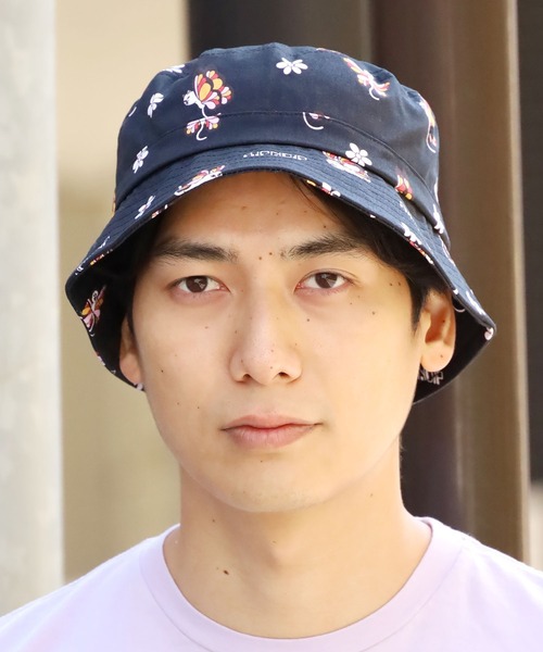RIPNDIP（リップンディップ）の「RIPNDIP/リップンディップ Butterfly Bucket Hat バケットハット 総柄 フラワー（ハット・メンズ・ブラック・ONE SIZE）」の13枚目の写真
