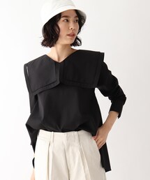 OPAQUE.CLIP | ハシゴレースカラーブラウス(シャツ/ブラウス)