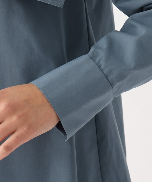 OPAQUE.CLIP（オペークドットクリップ）の「◆ハシゴレースカラーブラウス（シャツ/ブラウス・レディース・ブルー/ホワイト系/ブラック・00）」の8枚目の写真