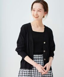 le.coeur blanc | カシリーコットンアンサンブルニット(ニット/セーター)