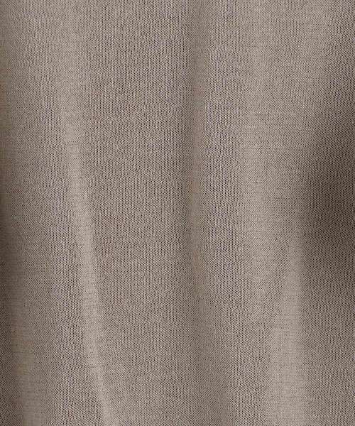 le.coeur blanc（ルクールブラン）の「カシリーコットンアンサンブルニット（ニット/セーター・レディース・サックスブルー/ブラック/モカ・38）」の9枚目の写真