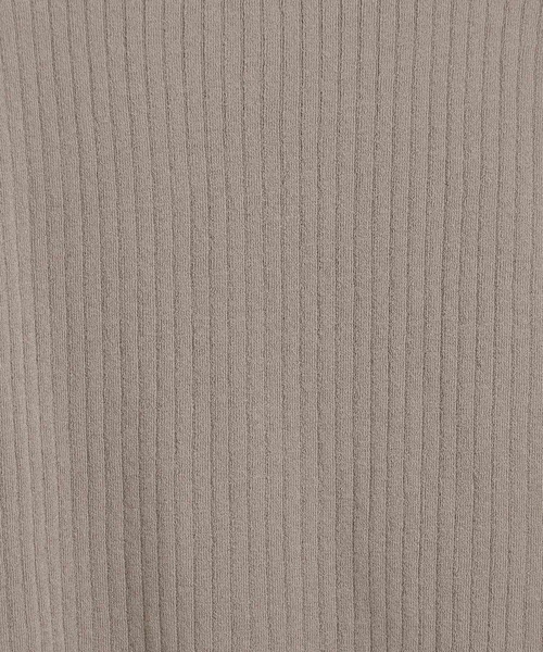 le.coeur blanc（ルクールブラン）の「カシリーコットンアンサンブルニット（ニット/セーター・レディース・サックスブルー/ブラック/モカ・38）」の4枚目の写真