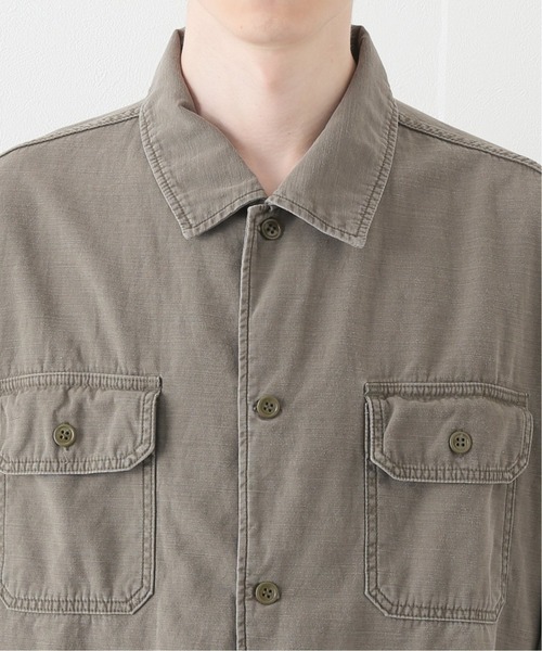 REMI RELIEF(レミレリーフ)の「【REMI RELIEF / レミレリーフ】別注 ミリタリーシャツ(シャツ/ブラウス・メンズ・カーキ・MEDIUM/LARGE)」の5枚目の写真