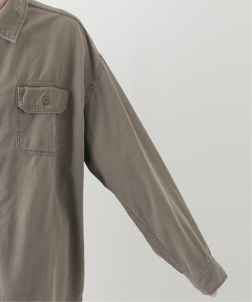 REMI RELIEF(レミレリーフ)の「【REMI RELIEF / レミレリーフ】別注 ミリタリーシャツ(シャツ/ブラウス・メンズ・カーキ・MEDIUM/LARGE)」の7枚目の写真