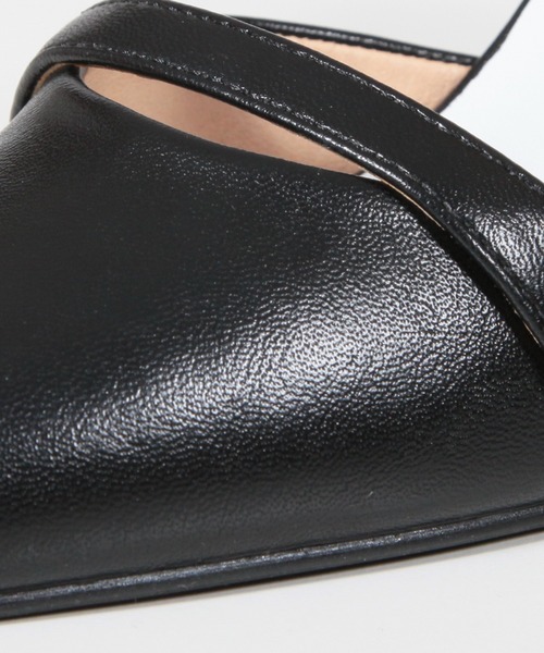 Julia Boutique（ジュリアブティック）の「チェーンデザインポインテッドミュール/22033（サンダル・レディース・ブラック/ホワイト・L/LL/M/3L/S）」の13枚目の写真