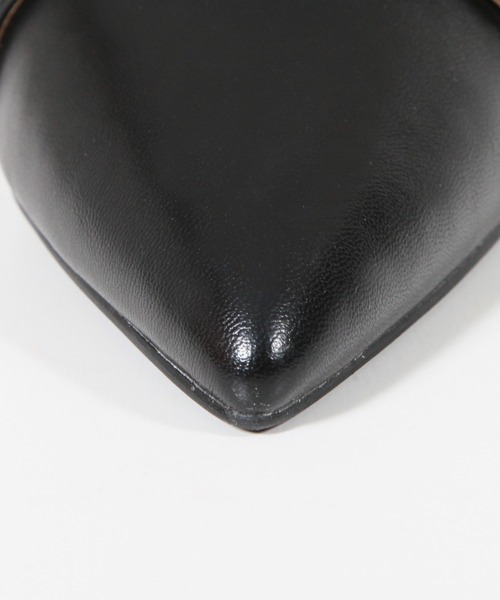 Julia Boutique（ジュリアブティック）の「チェーンデザインポインテッドミュール/22033（サンダル・レディース・ブラック/ホワイト・L/LL/M/3L/S）」の14枚目の写真