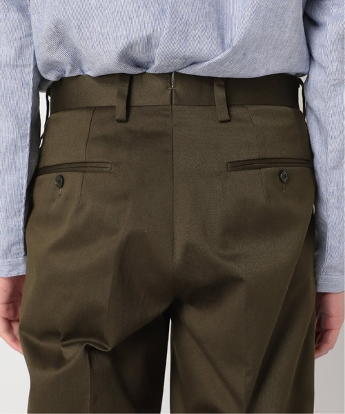 417 EDIFICE(フォーワンセブンエディフィス)の「"リラックス"【allery / アレリ―】スラックス(スラックス・メンズ・ベージュ/カーキ・SMALL/MEDIUM/LARGE)」の18枚目の写真