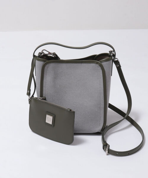 PAOLA NUTTI  （パオラヌッティ）の「【PAOLA NUTTI/パオラヌッティ】キャンバススクエアトートバッグ（トートバッグ・レディース・ベージュ系その他3/グリーン系その他3・FREE）」の11枚目の写真