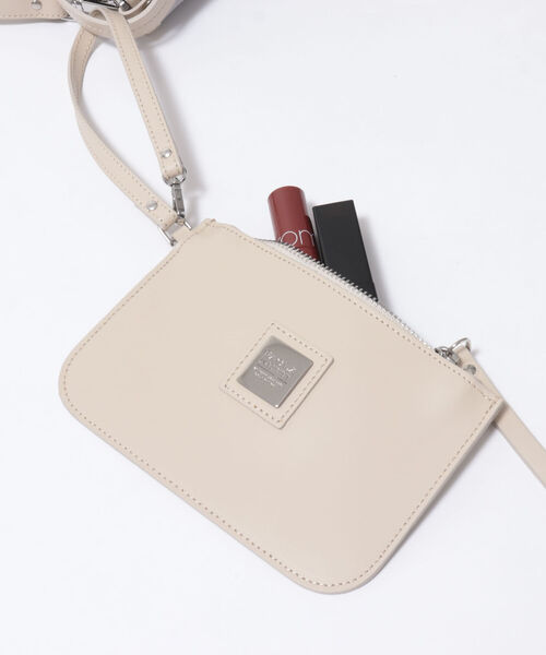 PAOLA NUTTI  （パオラヌッティ）の「【PAOLA NUTTI/パオラヌッティ】キャンバススクエアトートバッグ（トートバッグ・レディース・ベージュ系その他3/グリーン系その他3・FREE）」の4枚目の写真