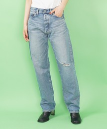 DAMAGE CLIP JEANS