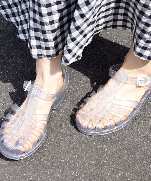 meduse（メデュース）の「meduse: グルカ ジェリー サンダル（サンダル・レディース・ブラウン/シルバー/ピンク・38/36/37）」の3枚目の写真