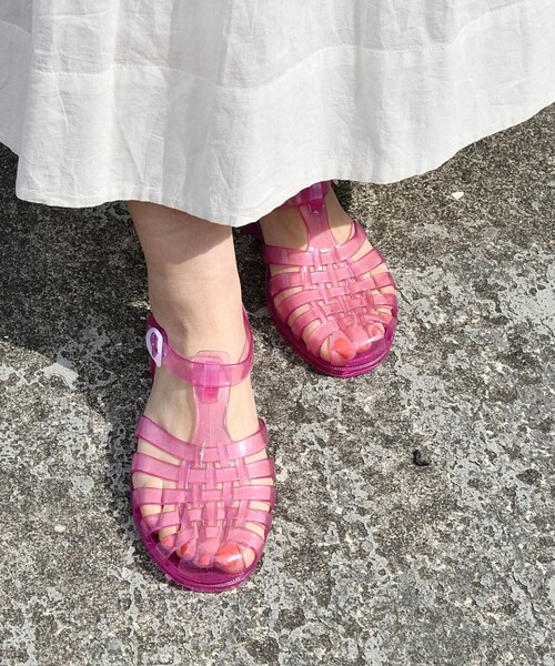 meduse（メデュース）の「meduse: グルカ ジェリー サンダル（サンダル・レディース・ブラウン/シルバー/ピンク・38/36/37）」の12枚目の写真