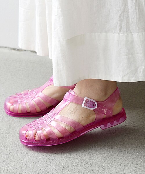 meduse（メデュース）の「meduse: グルカ ジェリー サンダル（サンダル・レディース・ブラウン/シルバー/ピンク・38/36/37）」の14枚目の写真