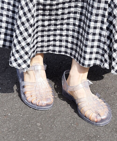 meduse（メデュース）の「meduse: グルカ ジェリー サンダル（サンダル・レディース・ブラウン/シルバー/ピンク・38/36/37）」の15枚目の写真