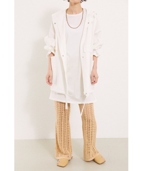 BLACK BY MOUSSY(ブラックバイマウジー)の「crochet knit pants(クロシェニットパンツ)(その他パンツ・レディース・ブラック/アイボリー・FREE)」の10枚目の写真