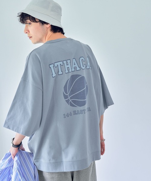 SIGNAL SPORTS（シグナルスポーツ）の「【SIGNAL SPORTS】カレッジロゴプリントTシャツ（Tシャツ/カットソー・メンズ・ホワイト/ライトブルー/イエロー/レッド/グリーン・MEDIUM/LARGE/X-LARGE）」の4枚目の写真