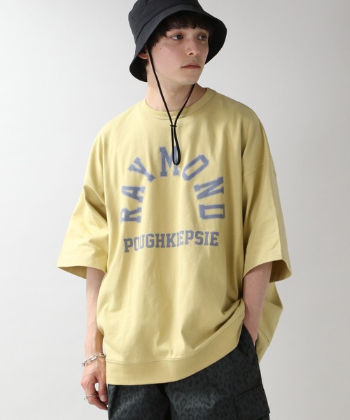 SIGNAL SPORTS（シグナルスポーツ）の「【SIGNAL SPORTS】カレッジロゴプリントTシャツ（Tシャツ/カットソー・メンズ・ホワイト/ライトブルー/イエロー/レッド/グリーン・MEDIUM/LARGE/X-LARGE）」の6枚目の写真