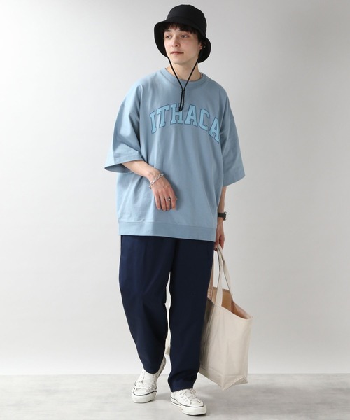 SIGNAL SPORTS（シグナルスポーツ）の「【SIGNAL SPORTS】カレッジロゴプリントTシャツ（Tシャツ/カットソー・メンズ・ホワイト/ライトブルー/イエロー/レッド/グリーン・MEDIUM/LARGE/X-LARGE）」の9枚目の写真